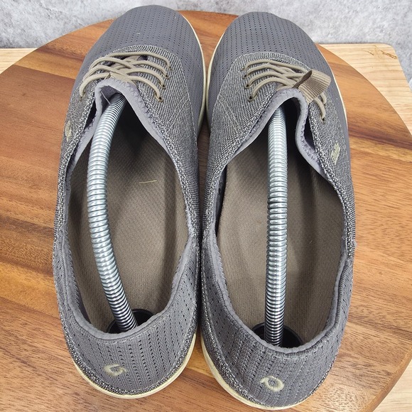 OluKai Nohea Moku Sneakers Men‎ 11 M Gray Slip On Comfort Casual Shoes Low Top main image 9